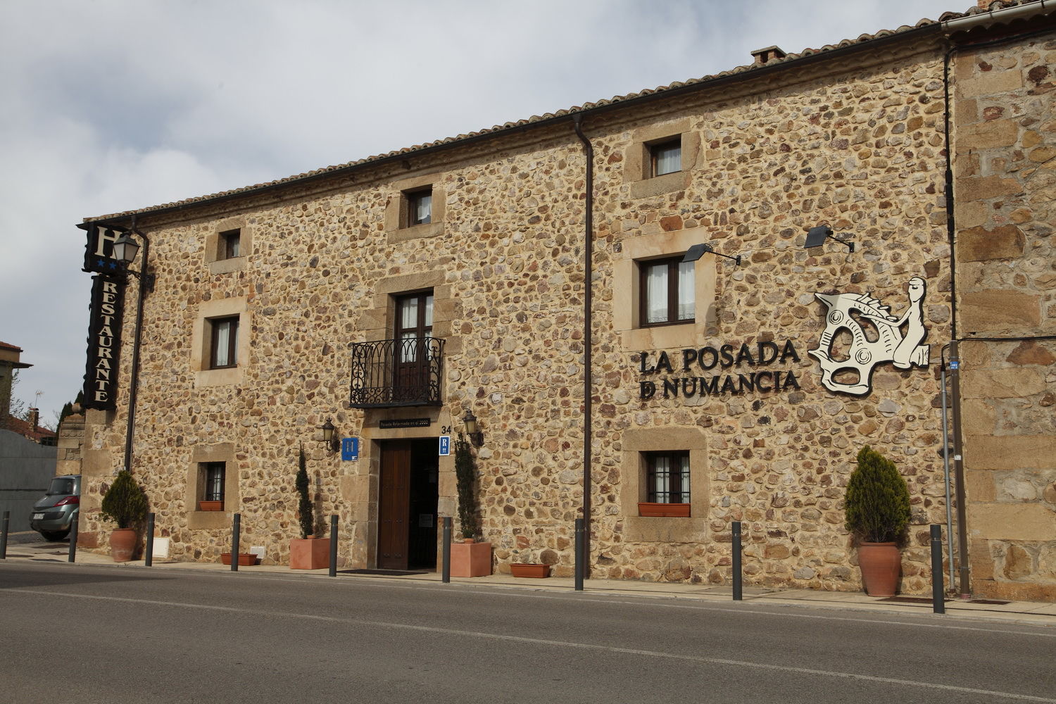 Hotel La Posada De Numancia Garray Buitenkant foto